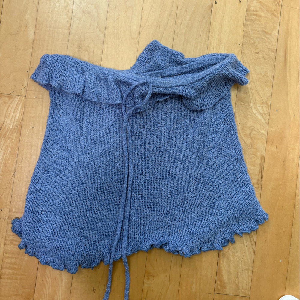 Free people crochet tube top